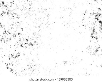 Distressed overlay texture of rusted peeled metal. grunge background. abstract halftone vector illustration