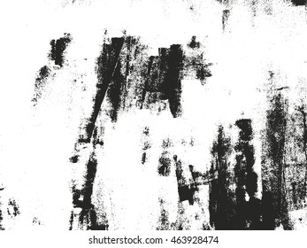 Distressed overlay texture of rusted peeled metal. grunge background. abstract halftone vector illustration