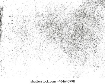 Distressed overlay texture of rusted peeled metal. grunge background. abstract halftone vector illustration