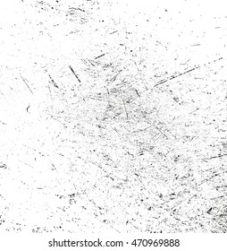 Distressed overlay texture of rusted peeled metal. grunge background. abstract halftone vector illustration