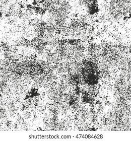 Distressed overlay texture of rusted peeled metal. grunge background. abstract halftone vector illustration
