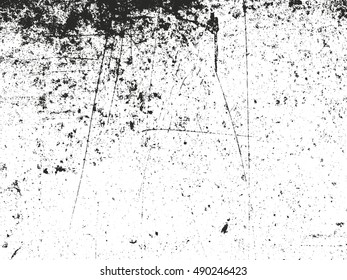 Distressed overlay texture of rusted peeled metal. grunge background. abstract halftone vector illustration