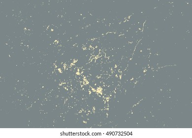 Distressed overlay texture of rusted peeled metal. grunge background. abstract halftone vector illustration
