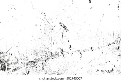 Distressed overlay texture of rusted peeled metal. grunge background. abstract halftone vector illustration