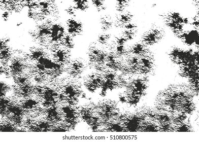 Distressed overlay texture of rusted peeled metal. grunge background. abstract halftone vector illustration
