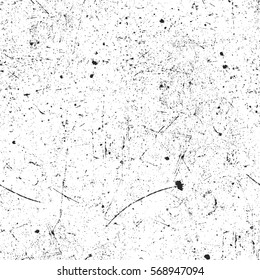 Distressed overlay texture of rusted peeled metal. grunge background. abstract halftone vector illustration