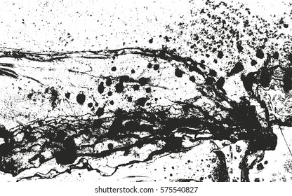 Distressed overlay texture of rusted peeled metal. grunge background. abstract halftone vector illustration
