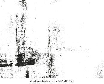 Distressed overlay texture of rusted peeled metal. grunge background. abstract halftone vector illustration