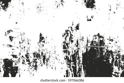 Distressed overlay texture of rusted peeled metal. grunge background. abstract halftone vector illustration