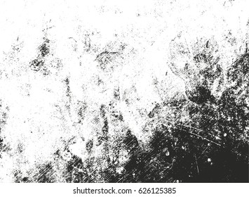 Distressed overlay texture of rusted peeled metal. grunge background. abstract halftone vector illustration