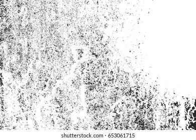 Distressed overlay texture of rusted peeled metal. grunge background. abstract halftone vector illustration