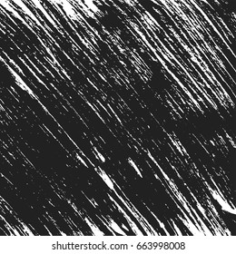 Distressed overlay texture of rusted peeled metal. Grunge background vector illustration