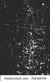 Distressed overlay texture of rusted peeled metal. grunge background. abstract halftone vector illustration