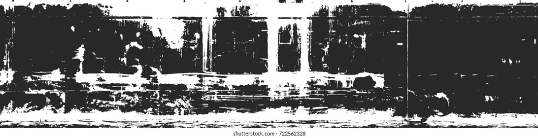 Distressed overlay texture of rusted peeled metal. grunge background. abstract halftone vector illustration