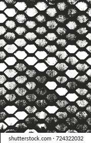 Distressed overlay texture of rusted peeled metal. grunge background. abstract halftone vector illustration