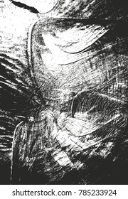 Distressed overlay texture of rusted peeled metal. grunge background. abstract halftone vector illustration