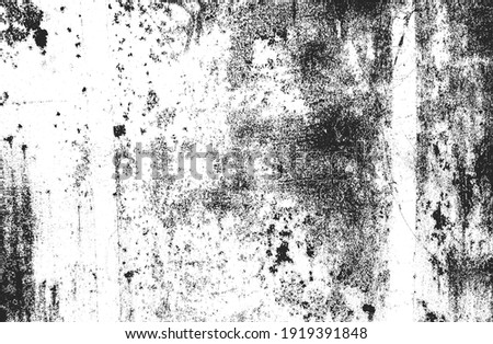 Distressed overlay texture of rusted peeled metal. grunge background. abstract halftone vector illustration