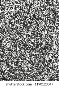Distressed overlay texture of seeds. grunge background. abstract halftone vector illustration