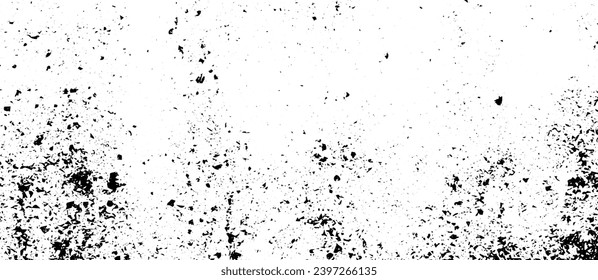 Distressed overlay texture with vintage dots and speckles. Vector illustration