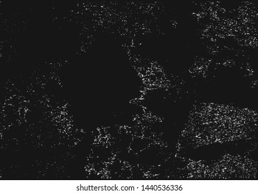 Distressed overlay texture of  wall brushes. grunge background. abstract halftone vector illustration