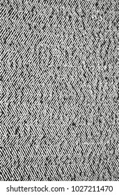 Distressed overlay texture of weaving fabric. grunge background. abstract halftone vector illustration