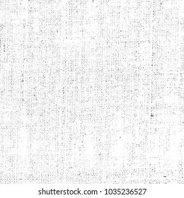 Distressed overlay texture of weaving fabric. grunge background. abstract halftone vector illustration