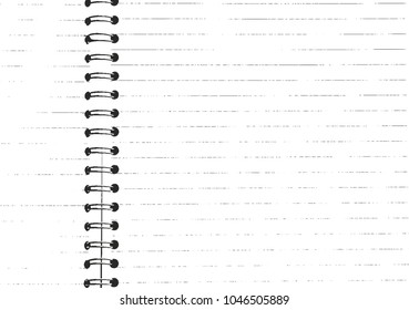 Distressed overlay texture of weaving fabric. grunge background. abstract halftone vector illustration