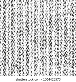 Distressed overlay texture of weaving fabric. grunge background. abstract halftone vector illustration