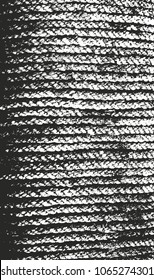 Distressed overlay texture of weaving fabric. grunge background. abstract halftone vector illustration