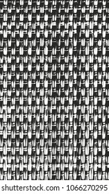 Distressed overlay texture of weaving fabric. grunge background. abstract halftone vector illustration