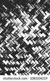 Distressed overlay texture of weaving fabric. grunge background. abstract halftone vector illustration