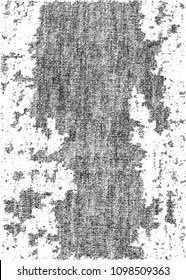 Distressed overlay texture of weaving fabric. grunge background. abstract halftone vector illustration