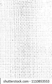 Distressed overlay texture of weaving fabric. grunge background. abstract halftone vector illustration