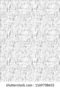 Distressed overlay texture of weaving fabric. grunge background. abstract halftone vector illustration