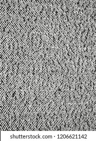 Distressed overlay texture of weaving fabric. grunge background. abstract halftone vector illustration