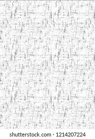 Distressed overlay texture of weaving fabric. grunge background. abstract halftone vector illustration