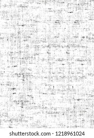 Distressed overlay texture of weaving fabric. grunge background. abstract halftone vector illustration