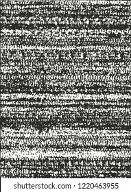Distressed overlay texture of weaving fabric. grunge background. abstract halftone vector illustration