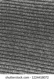 Distressed overlay texture of weaving fabric. grunge background. abstract halftone vector illustration