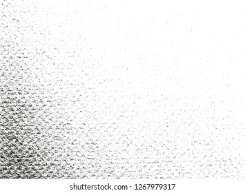 Distressed overlay texture of weaving fabric. grunge background. abstract halftone vector illustration