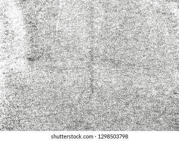 Distressed overlay texture of weaving fabric. grunge background. abstract halftone vector illustration