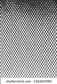 Distressed overlay texture of weaving fabric. grunge background. abstract halftone vector illustration