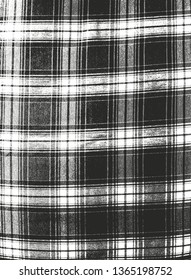 Distressed overlay texture of weaving fabric. grunge background. abstract halftone vector illustration