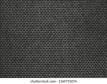 Distressed overlay texture of weaving fabric. grunge background. abstract halftone vector illustration