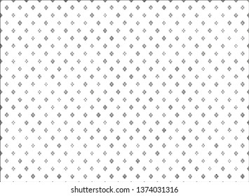 Distressed overlay texture of weaving fabric. grunge background. abstract halftone vector illustration