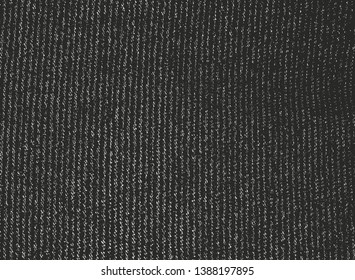 Distressed overlay texture of weaving fabric. grunge background. abstract halftone vector illustration