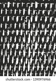 Distressed overlay texture of weaving fabric. grunge background. abstract halftone vector illustration
