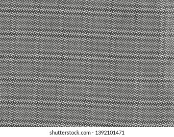 Distressed overlay texture of weaving fabric. grunge background. abstract halftone vector illustration