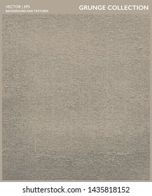 Distressed overlay texture of weaving fabric. Grunge background. abstract halftone vector illustration . Distress overlay thread texture. Grainy canvas shabby background.