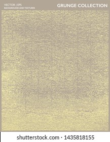 Distressed overlay texture of weaving fabric. Grunge background. abstract halftone vector illustration . Distress overlay thread texture. Grainy canvas shabby background.